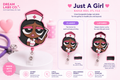🌸 Just A Girl Badge Reel