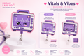🌸 Vitals & Vibes Badge Reel